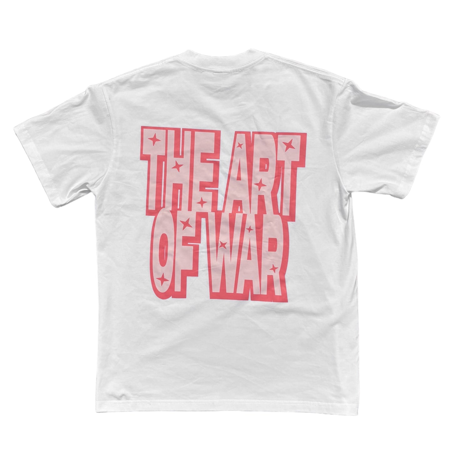 T.A.O.W. TEE (WHITE/PINK)