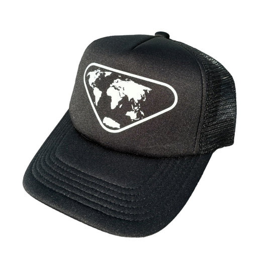 WORLD TRUCKER HAT (BLACK)